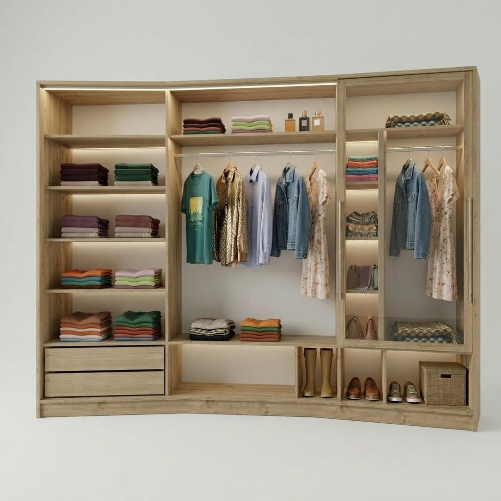 Armoire Coulissante Moderne Zambak
