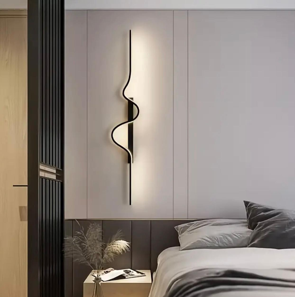 Applique murale LED moderne - Luminaire mural créatif d'intérieur en trois couleurs - Image 1