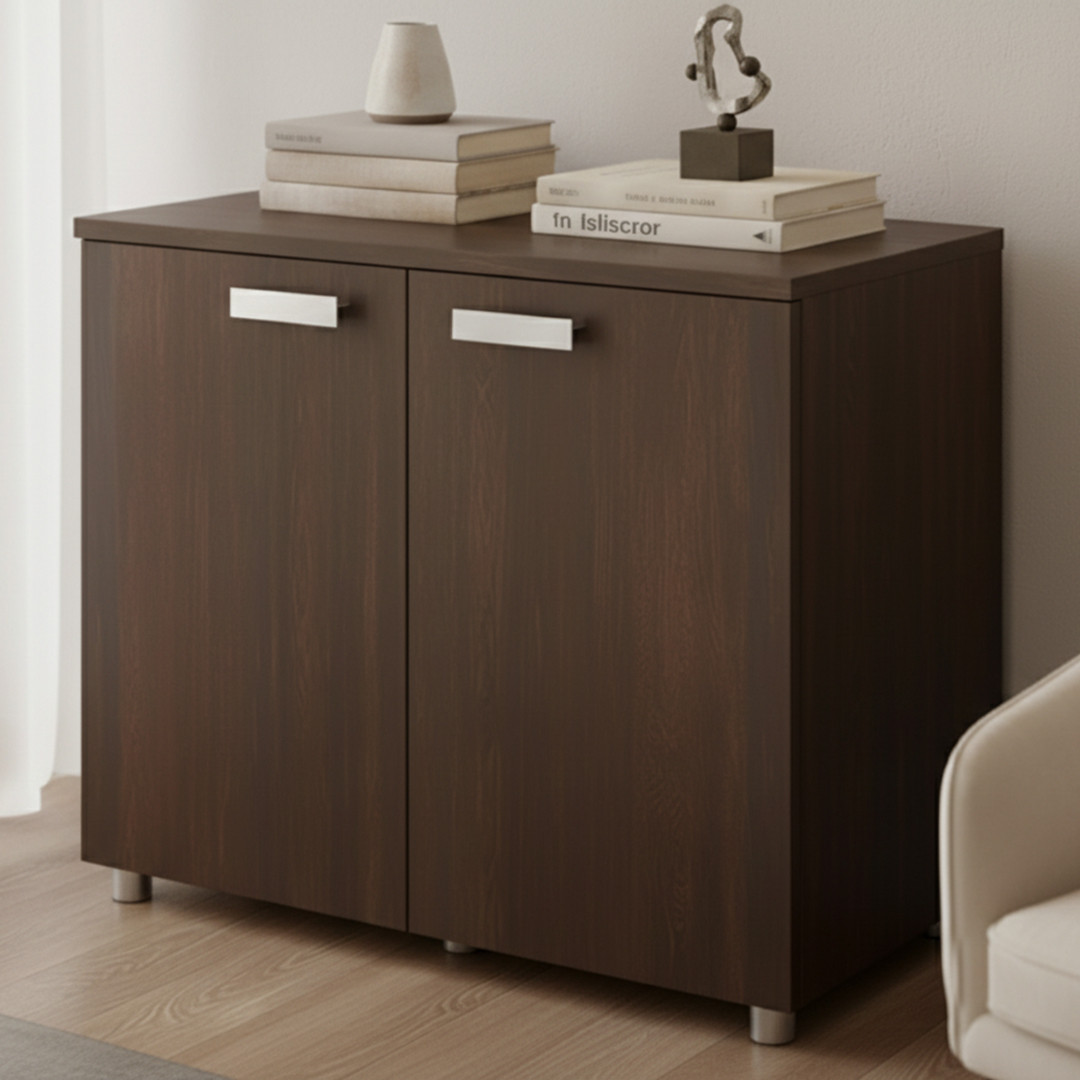 Meuble de rangement moderne en bois - Ameublement - Photo detail - Livraison Maroc