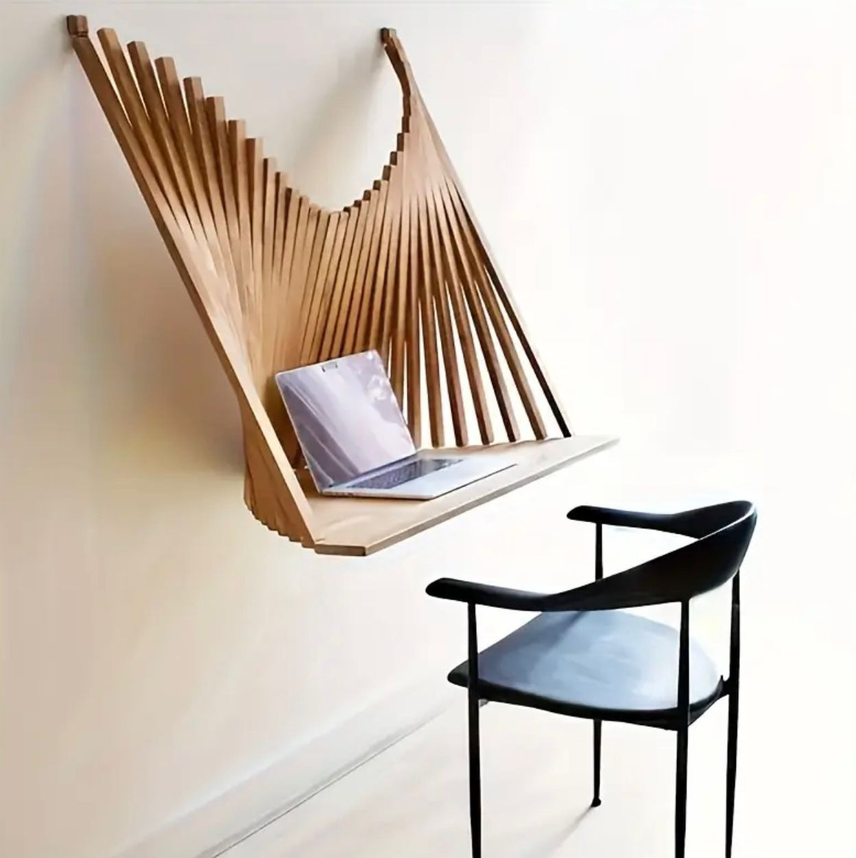 Bureau pliant mural peu encombrant - Image 3