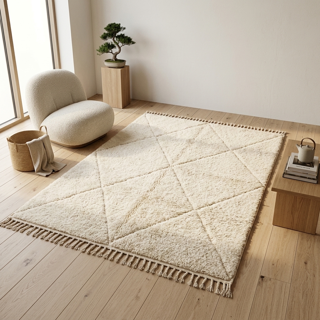 Tapis Beni Ouarain Pureté Naturelle