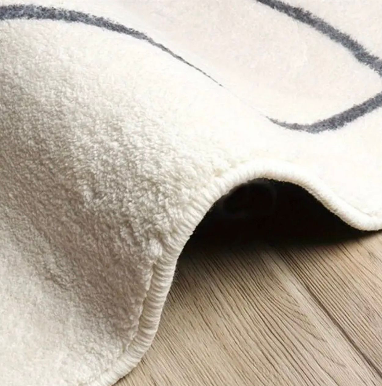 Tapis de zone luxueux en faux cachemire - 10 mm d'épaisseur - Image 2
