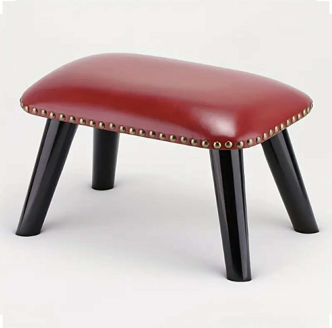 Tabouret à chaussures design de style danois, tabouret de coiffeuse, chaise minimaliste nordique, siège en velours de luxe léger - Image 6