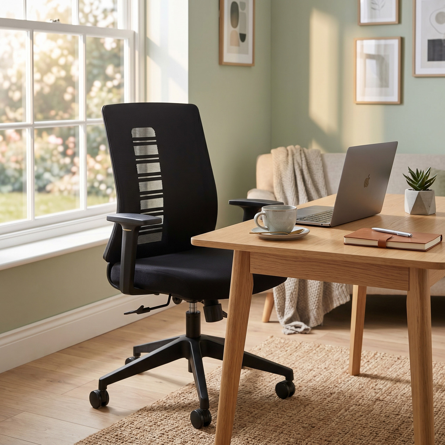 Chaise de bureau à dossier en mesh – Un soutien lombaire optimal et une élégance qui sublime votre espace de travail