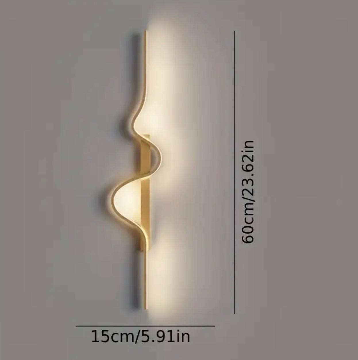 Applique murale LED moderne - Luminaire mural créatif d'intérieur en trois couleurs - Image 3