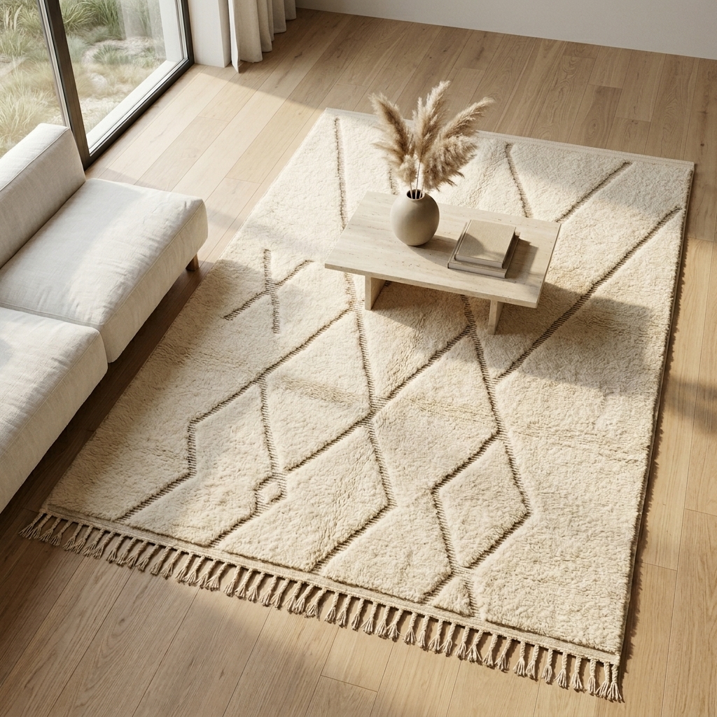 Tapis Beni Ourain Authentique - Tapisserie - Livraison Maroc