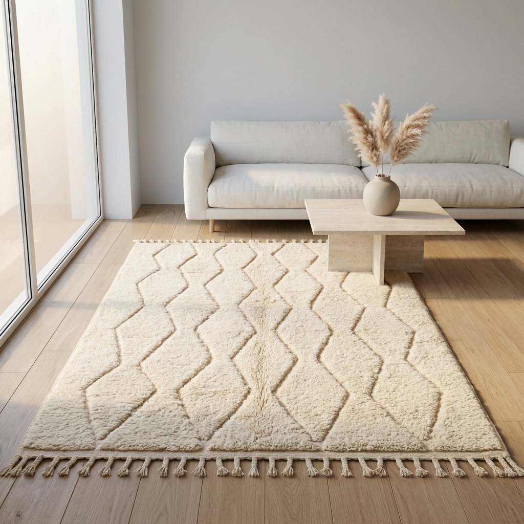 Tapis Beni Ourain Authentique - Tapisserie - Livraison Maroc