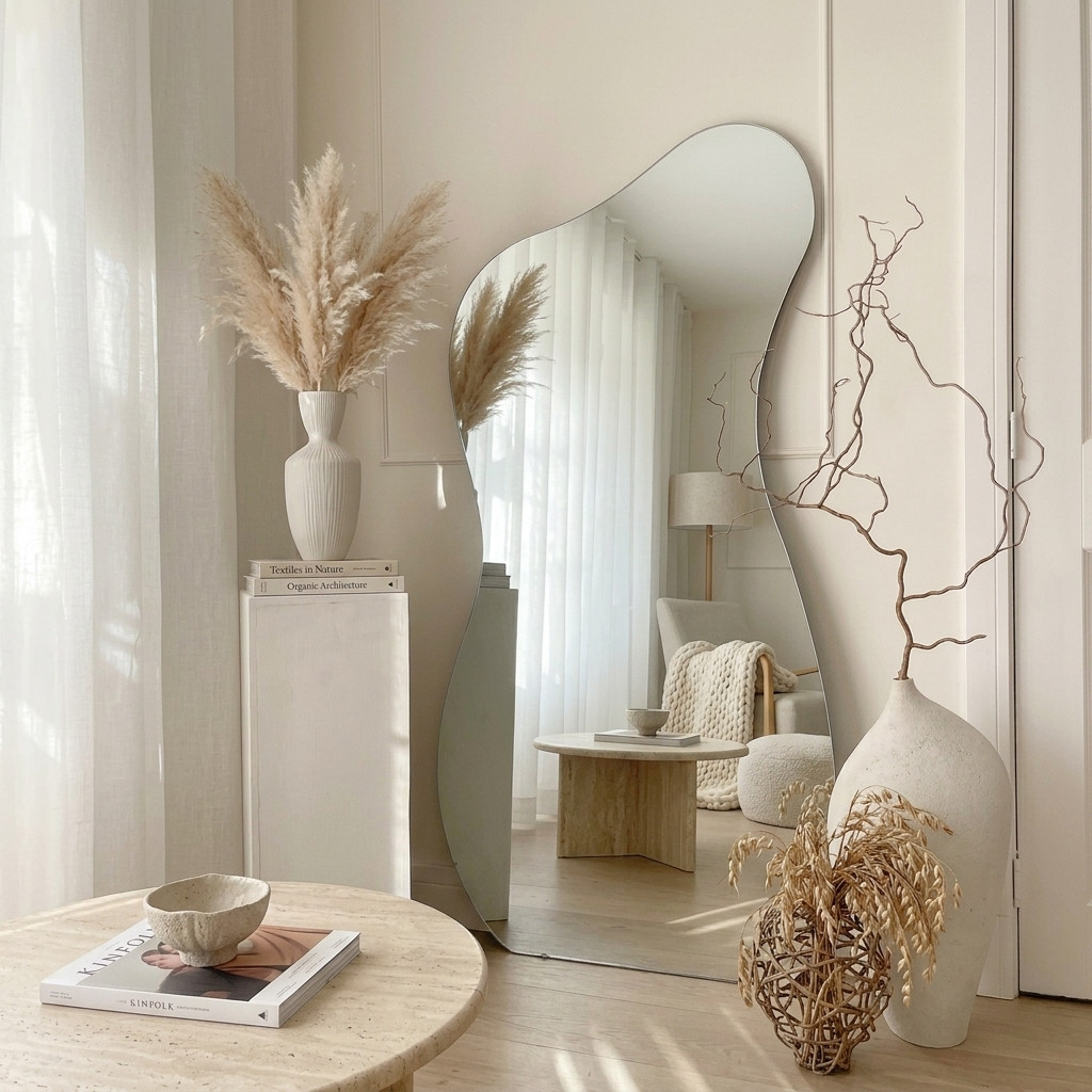 Miroir organique design
