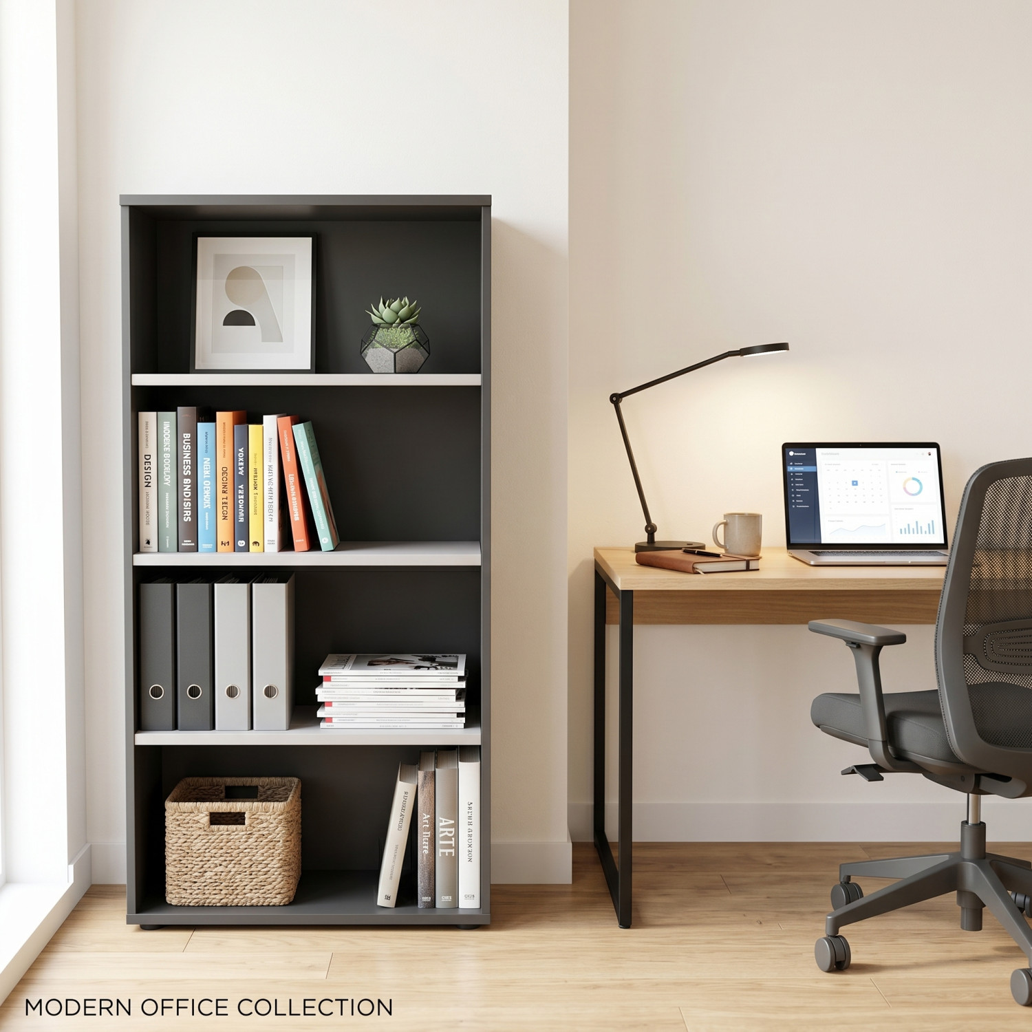 Bibliothèque  – Design moderne et fonctionnel