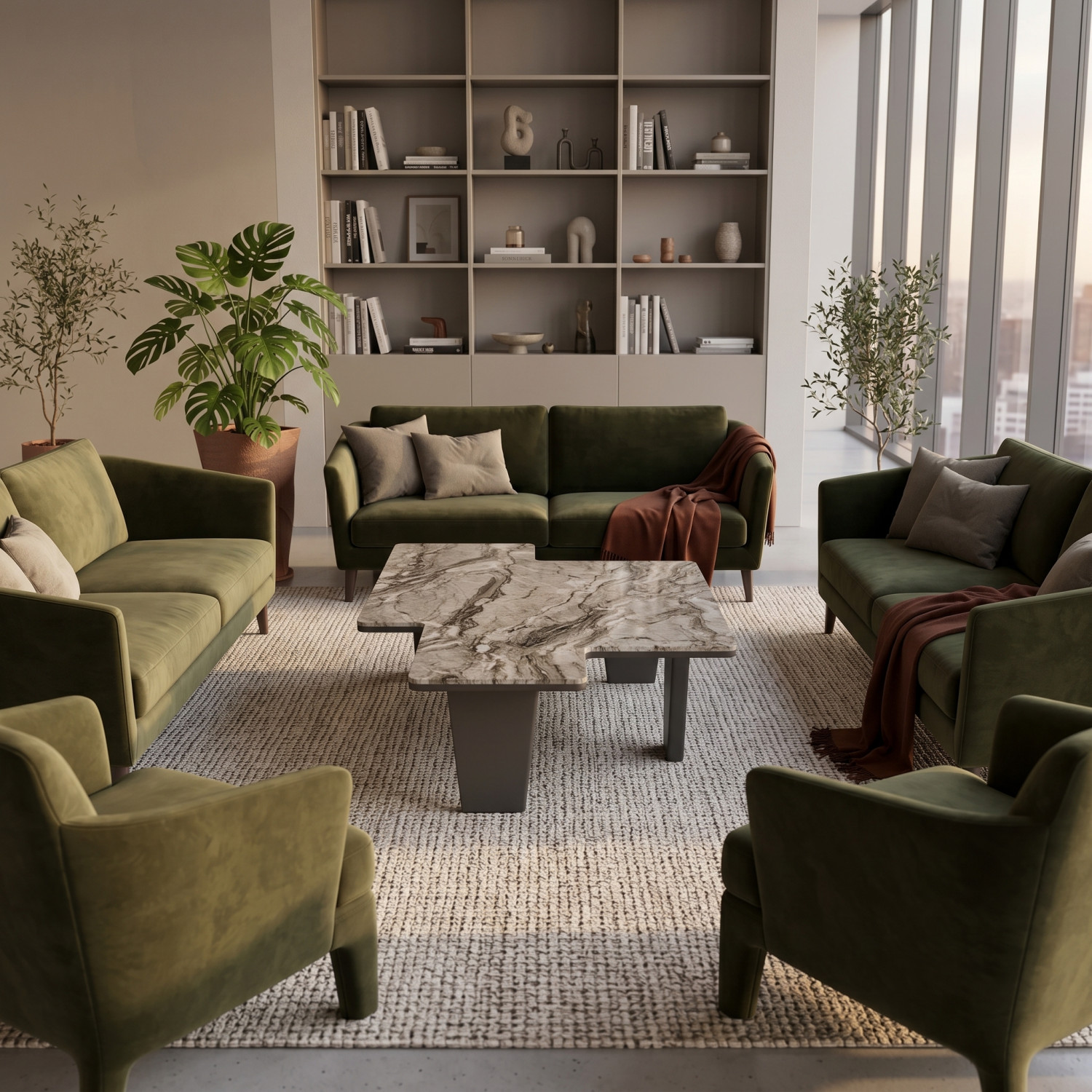Table basse effet marbre – Une touche d’élégance moderne pour votre intérieur