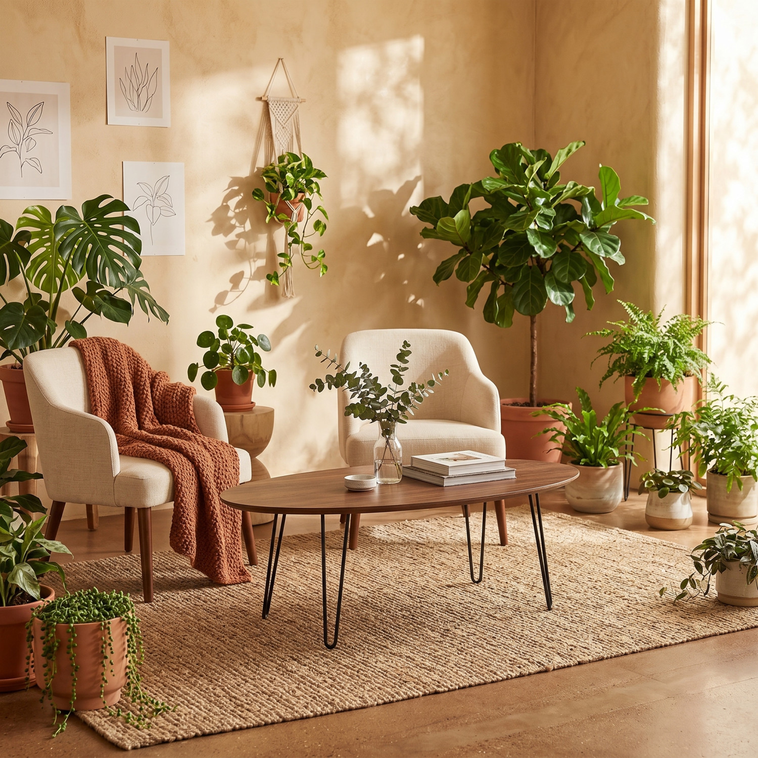 Table basse ovale – Élégance et modernité pour votre salon