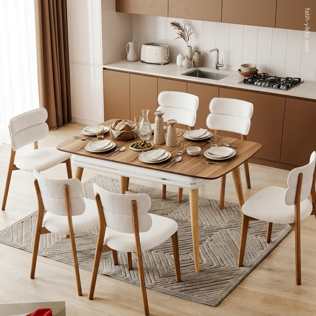 Salle à Manger Japandi Luxe