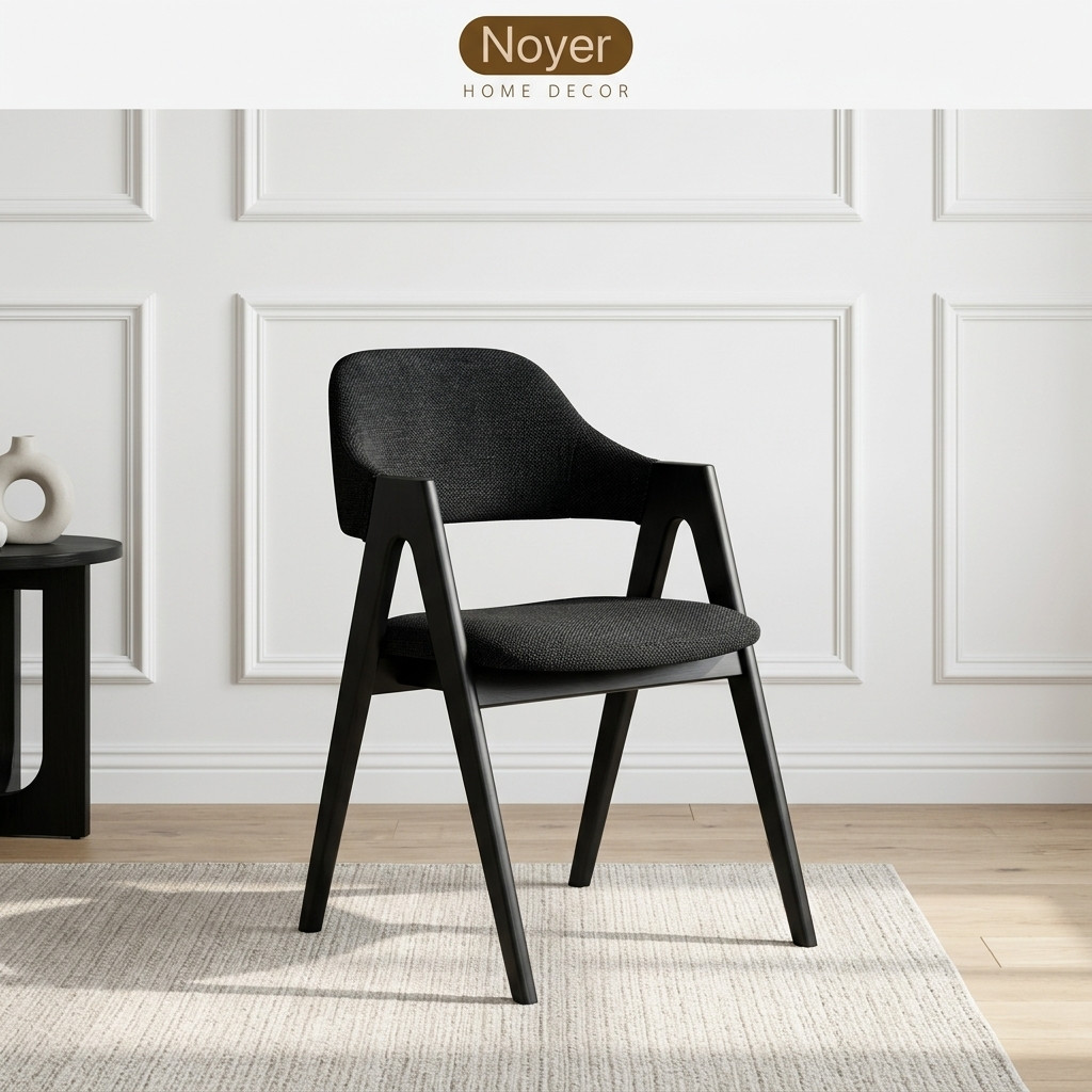 Chaise design noire