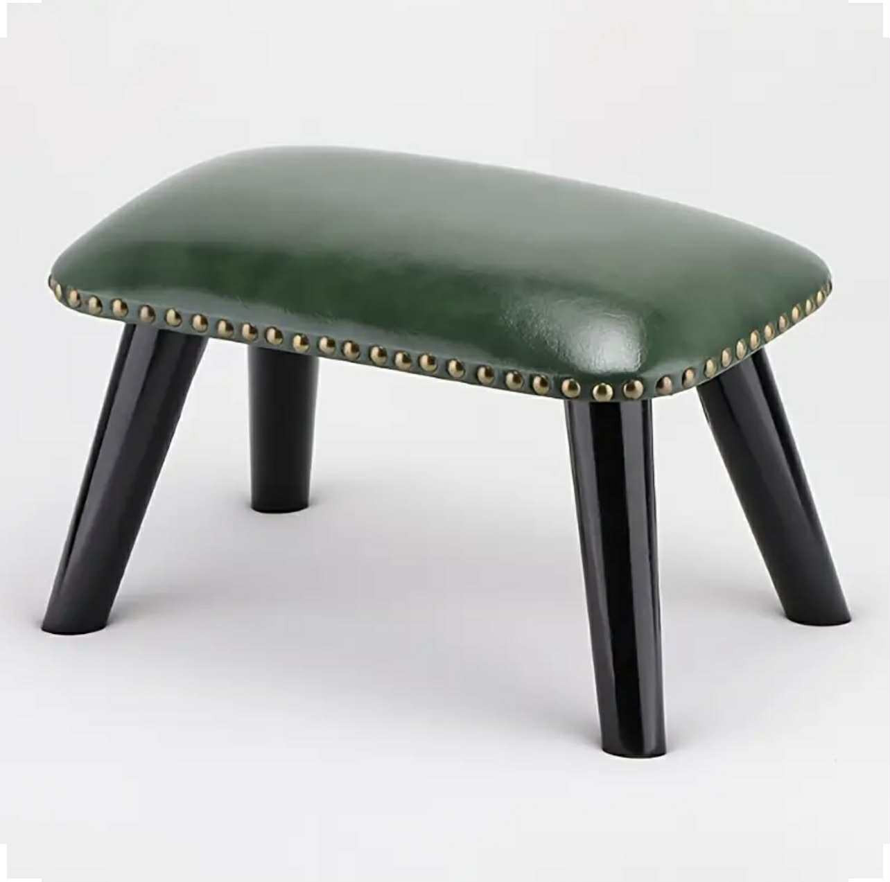 Tabouret à chaussures design de style danois, tabouret de coiffeuse, chaise minimaliste nordique, siège en velours de luxe léger - Image 1