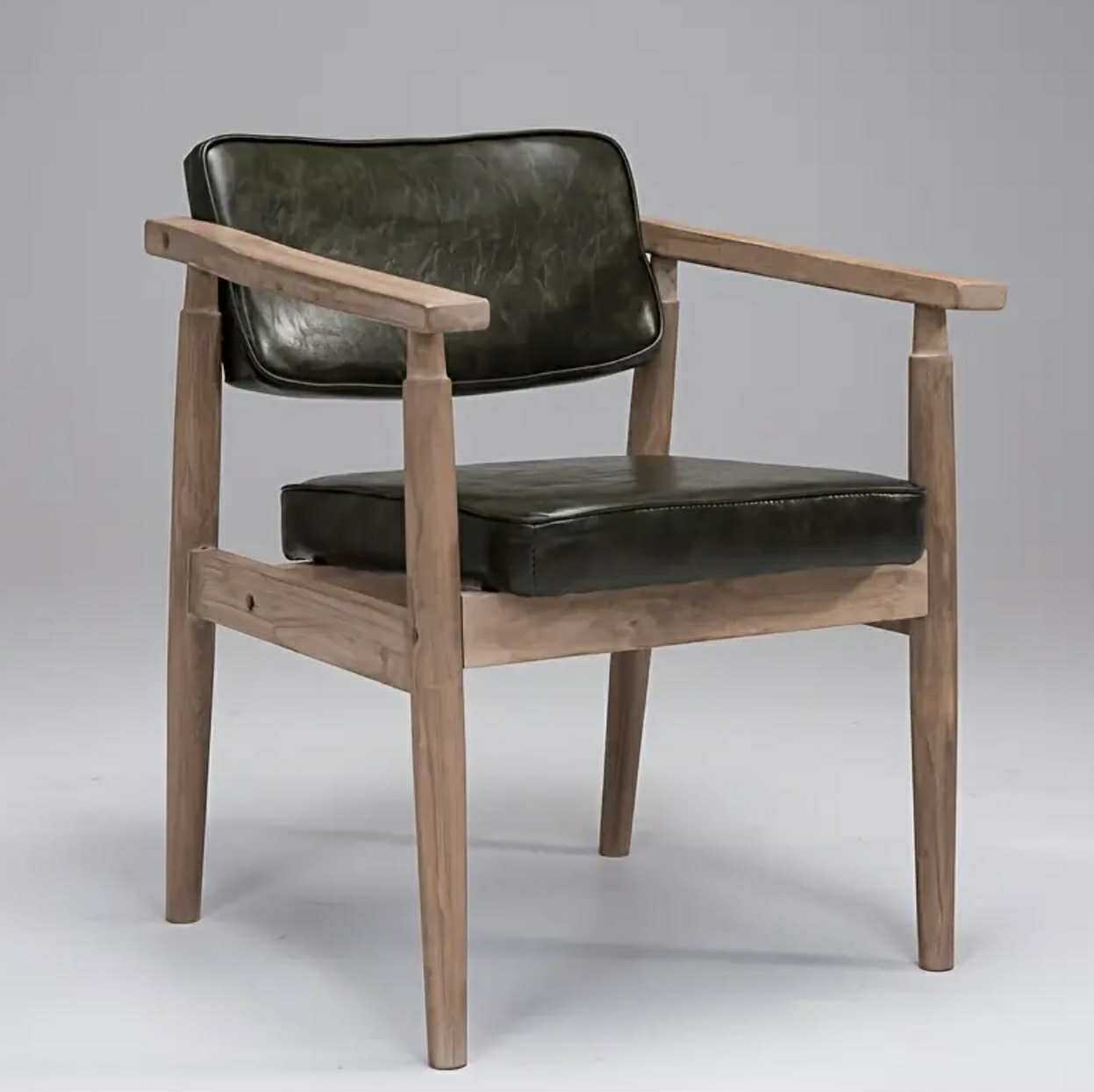 Chaise simple en bois massif - Image 2