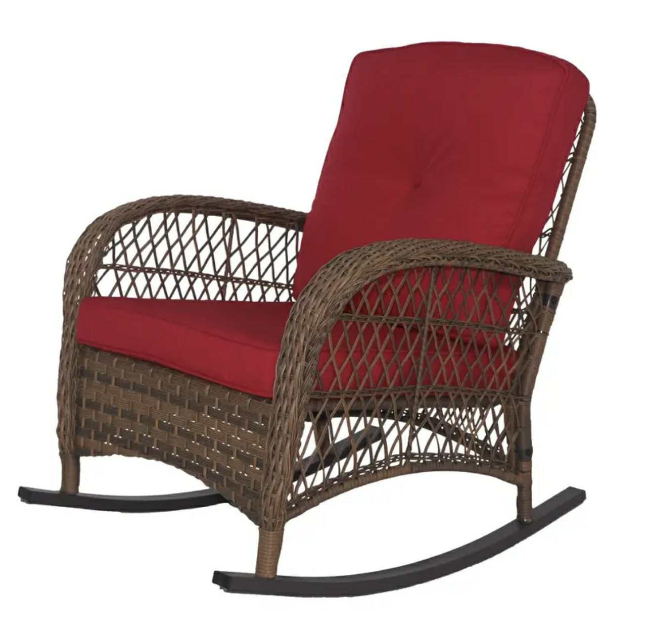 Chaise simple de loisirs d'extérieur tissée à la main, idéale pour les terrasses, les porches et les piscines - Image 2