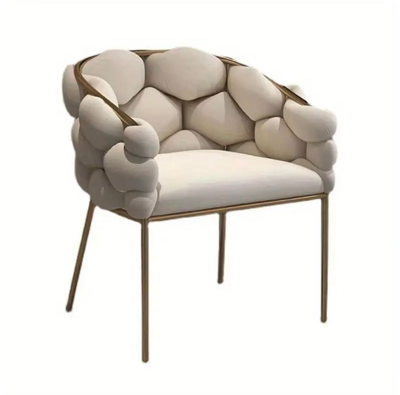 Chaise de salon et de spa en mousse à mémoire de forme de luxe avec dossier solide et bouton inclinable manuel - Image 2