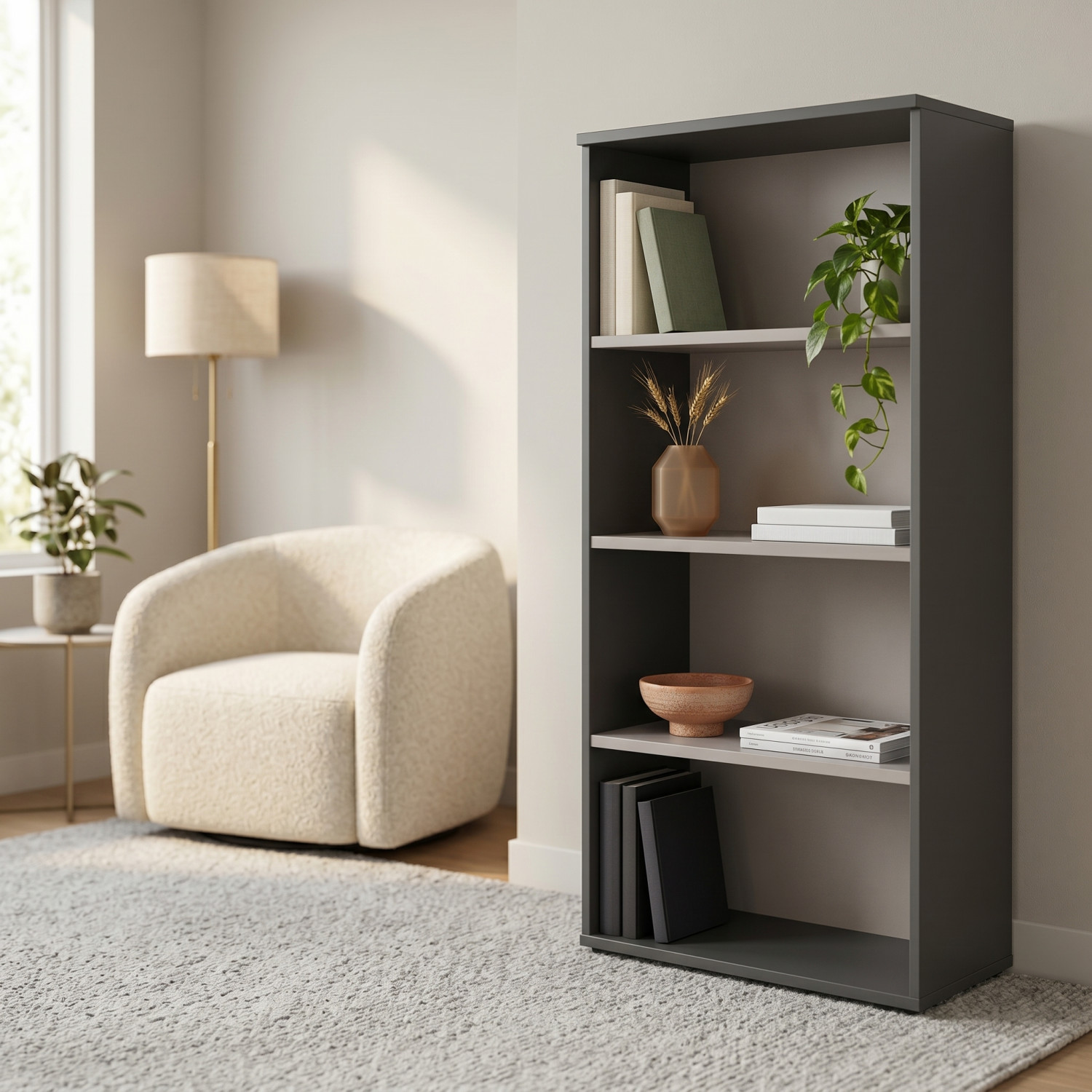 Bibliothèque  – Design moderne et fonctionnel