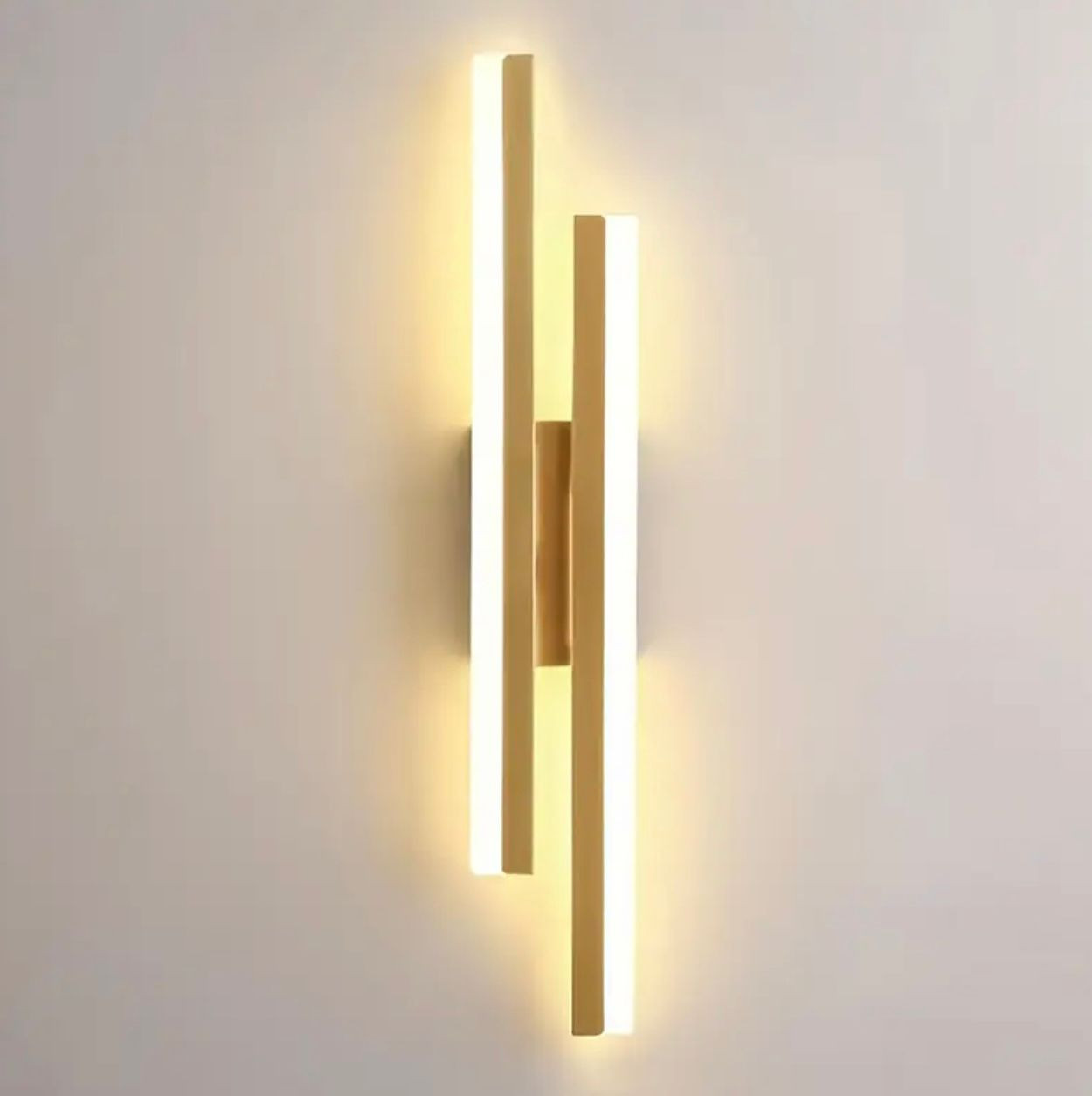 Applique murale linéaire moderne 1pc, longue bande lumineuse à LED à température 3 couleurs réglable - Image 4